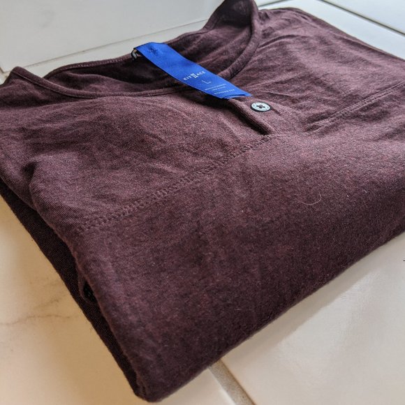 Kit and Ace Other - Kit & Ace Pima Henley Tee